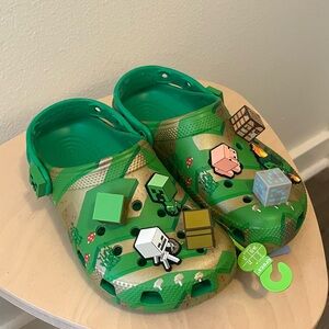 Crocs Minecraft Elevated Kids Clog NWT